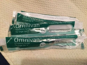 B Braun Omnivan Syringes and Needles