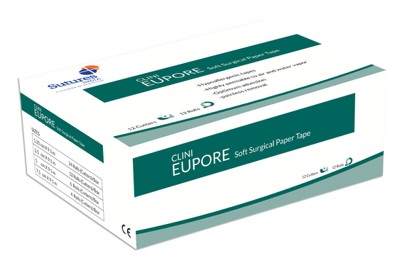 Clini Eupore Microporous Surgical Paper Tape