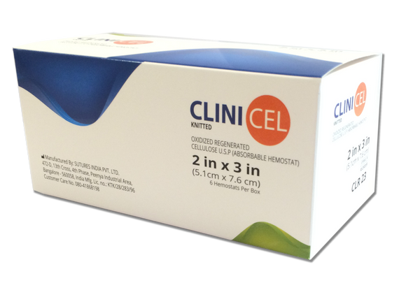 Clinicel Oxidized Regenrated Cellulose (Pack of 6)
