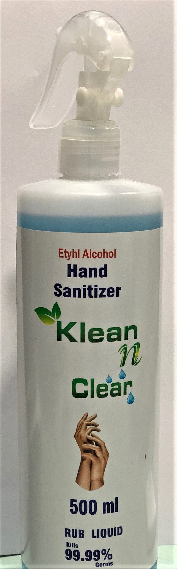 Klean n Clear Hand Sanitizer 500ml