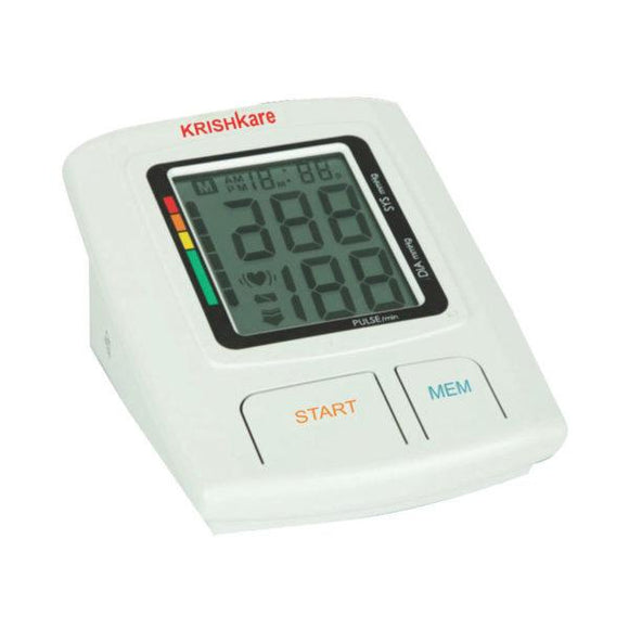 KrishKare Blood Pressure Monitor With Memory