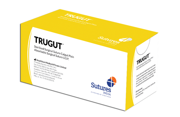Trugut Sterilized Catgut Sutures (SN) - (Pack of 12)