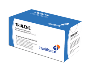 Trulene Non-Absorbable Polypropylene Sutures (SN) - (Pack of 12)