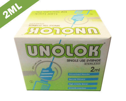 HMD Unolok Syringe 2ML DUO (Pack of 100)